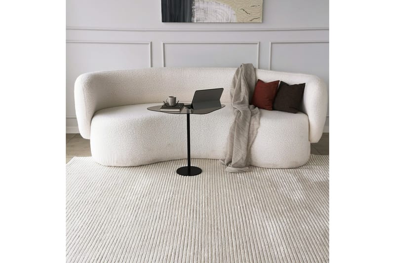 Deluxus Sofabord 60x45x60 cm Oval - Svart - Møbler - Bord - Sofabord