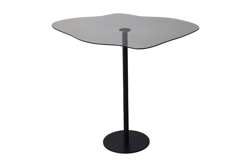 Deluxus Sofabord 60x45x60 cm Oval - Svart - Sofabord