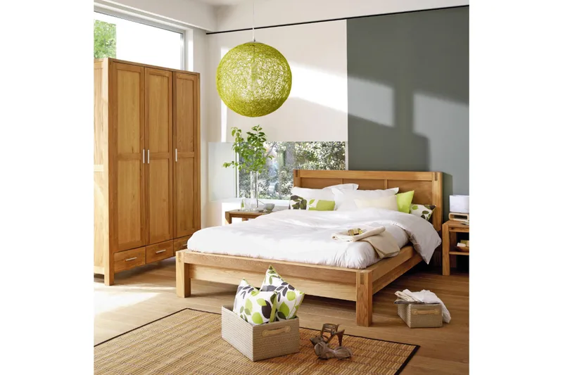 Demottte Nattbord 50 cm med Oppbevaring Hylle - Eikfiner - Møbler - Bord - Sofabord