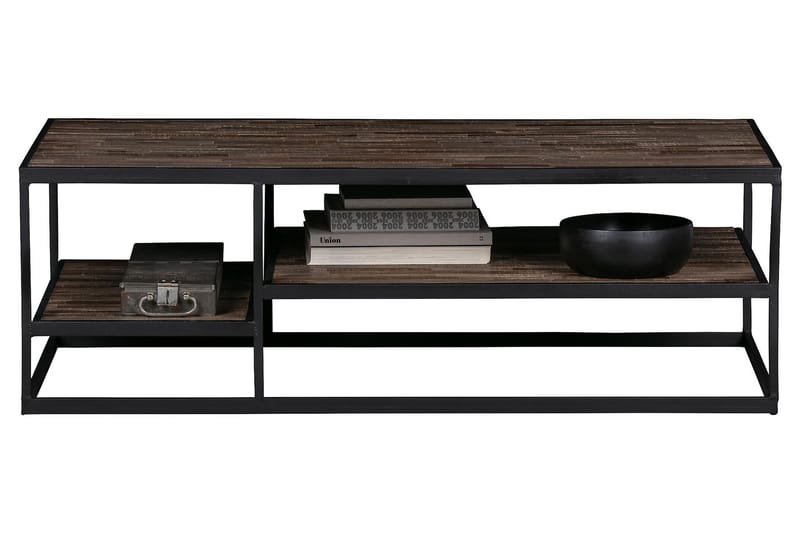 Difranco Sofabord 120 cm - Teak/Svart Jern - Møbler - Bord - Sofabord