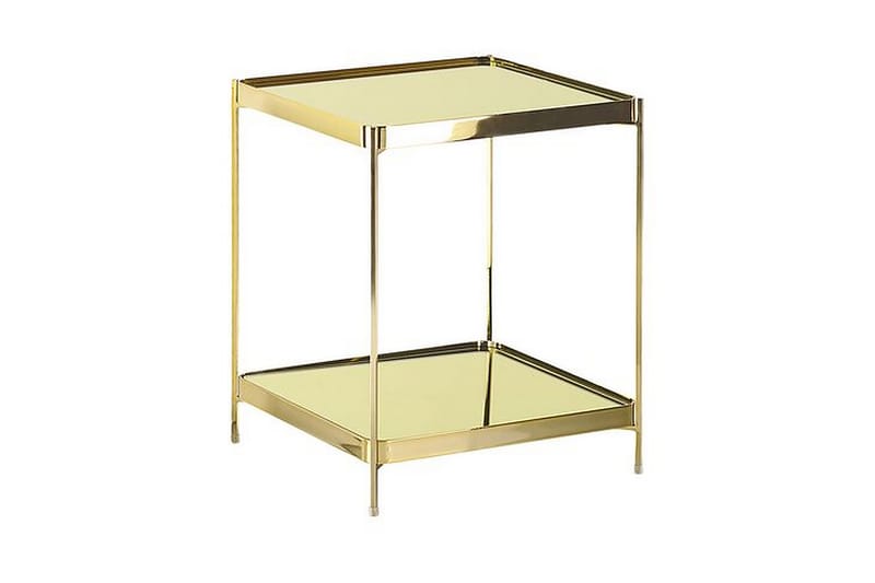 Dinari Sofabord 41 cm - Glass/Gull - Møbler - Bord - Sofabord