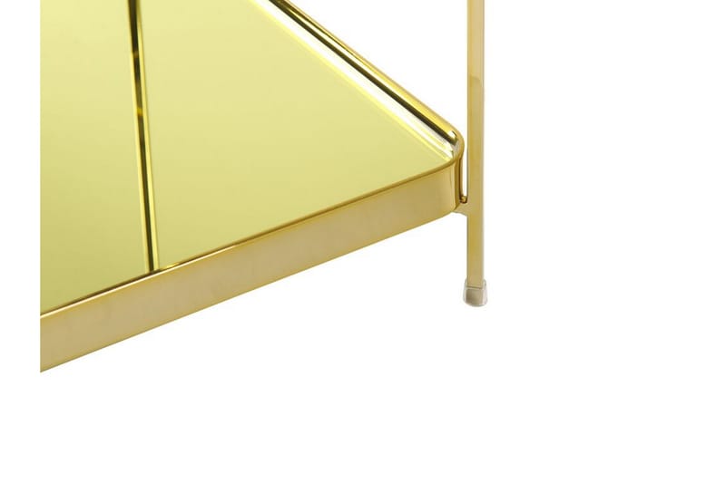 Dinari Sofabord 41 cm - Glass/Gull - Møbler - Bord - Sofabord
