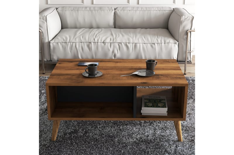 Dolcer Sofabord 90x54x90 cm - Brun - Møbler - Bord - Sofabord