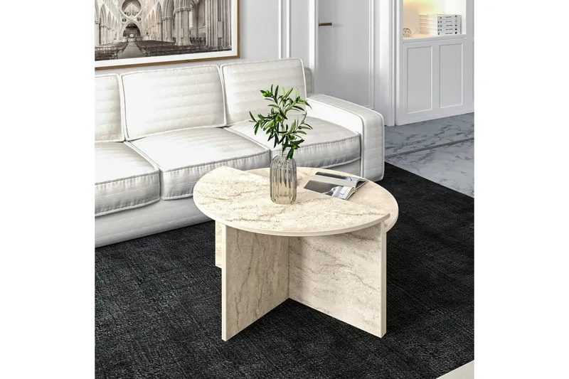 Sofabord Dolcer Travertin - Travertin - Møbler - Bord - Sofabord
