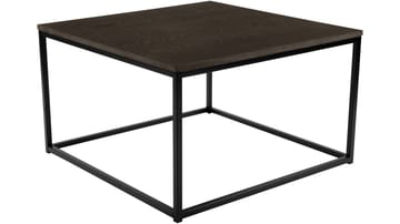 Sofabord Dover 80x80 cm - Mørkebrun eikefiner - Møbler - Bord - Sofabord