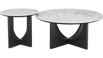 Sofabord Drivor 90 cm - Svartlakkert askefiner - Møbler - Bord - Sofabord