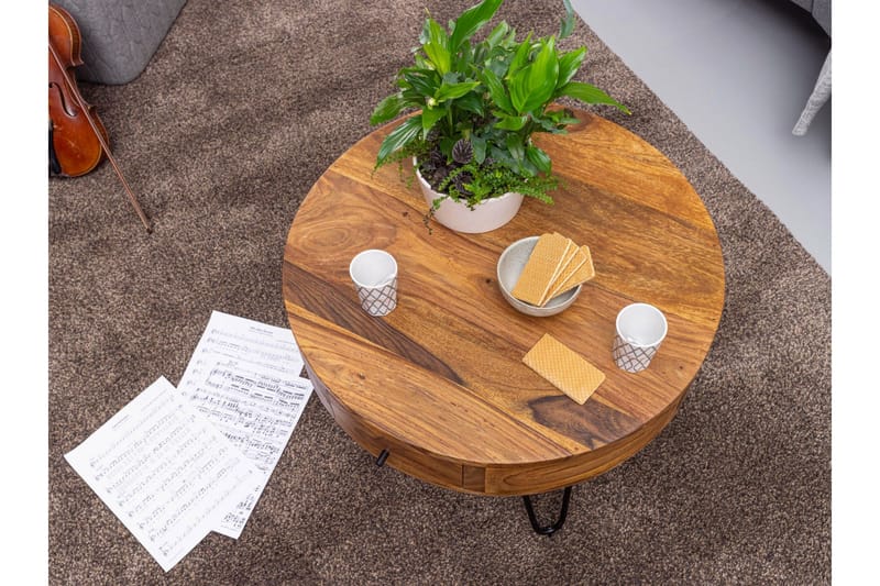 Dulian Sofabord 60 cm - Brun - Møbler - Bord - Sofabord