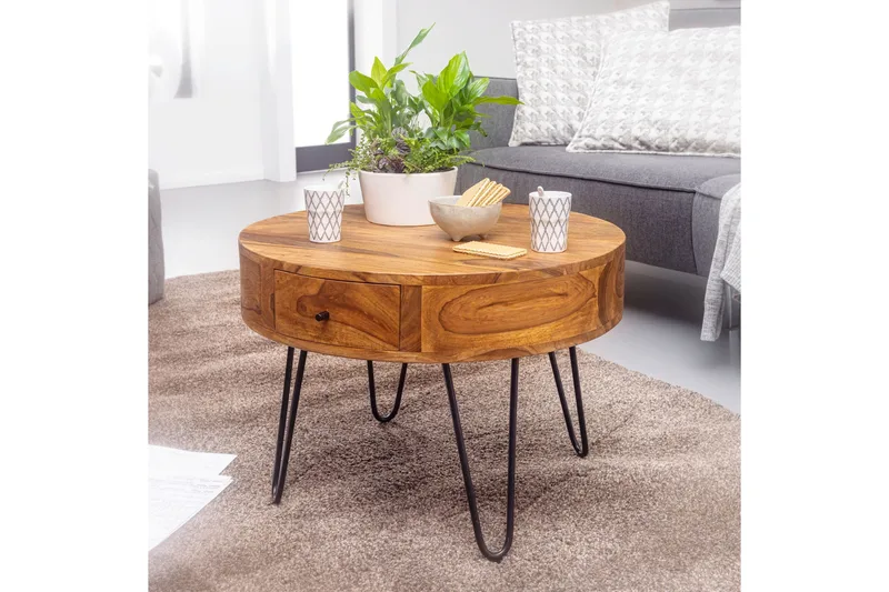 Dulian Sofabord 60 cm - Brun - Møbler - Bord - Sofabord