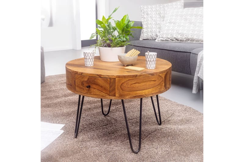 Dulian Sofabord 60 cm - Brun - Møbler - Bord - Sofabord