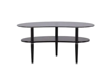 Egg Sofabord 101x80 cm - Svart - Møbler - Bord - Sofabord