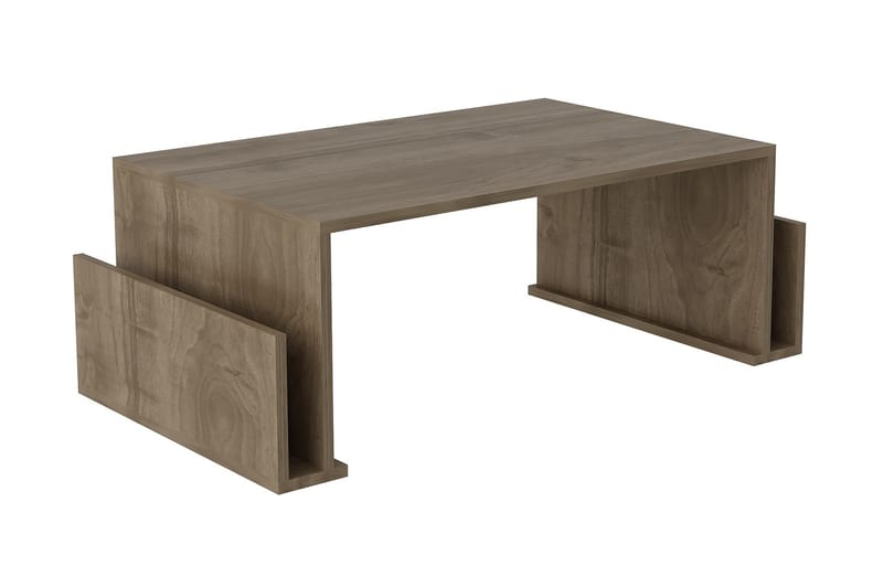 Elegancia Sofabord 95 cm med TidningsOppbevaring - Valnøttsbrun - Møbler - Bord - Sofabord