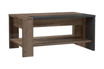 Elhovo Sofabord 90 cm - Brun/Svart - Møbler - Bord - Sofabord