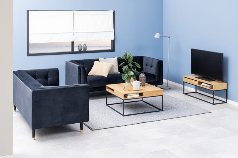 Elmorral Sofabord 80x80 cm - Natur - Møbler - Bord - Sofabord