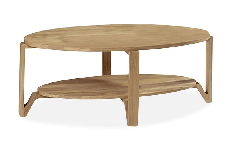 Eslöv Sofabord 120 cm Ovalt - Eik - Møbler - Bord - Sofabord