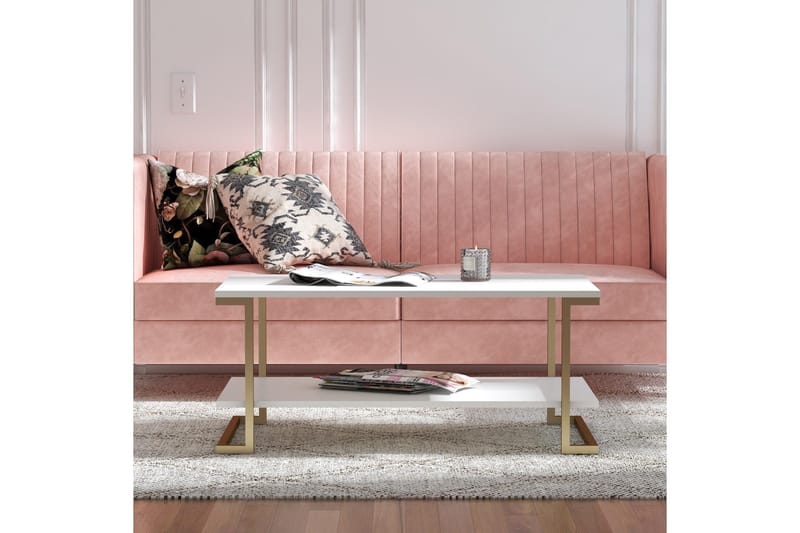 Evangelos Sofabord - Hvit - Møbler - Bord - Sofabord
