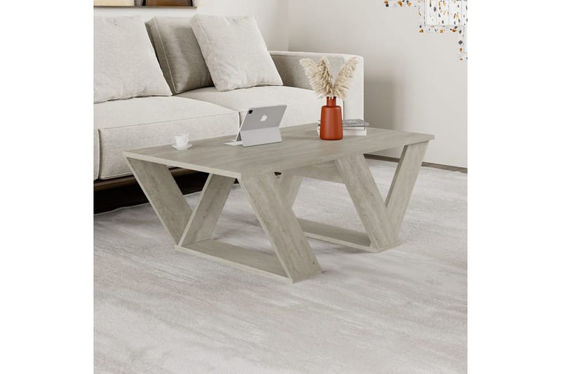 Sofabord Eviren Travertin - Travertin - Møbler - Bord - Sofabord