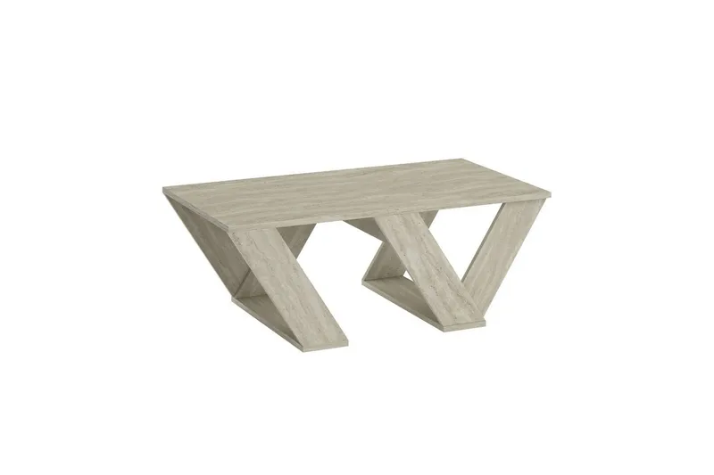 Sofabord Eviren Travertin - Travertin - Møbler - Bord - Sofabord