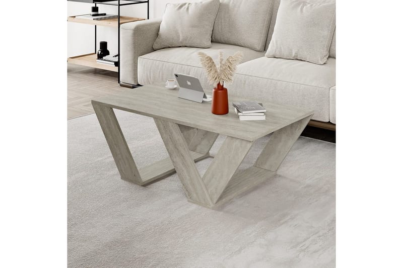 Sofabord Eviren Travertin - Travertin - Møbler - Bord - Sofabord