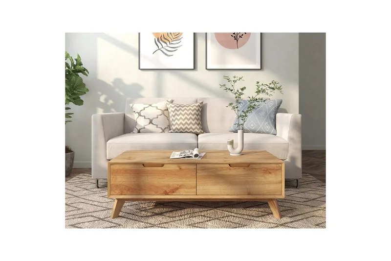 Sofabord Ezra Wotan eik - Wotan eik - Møbler - Bord - Sofabord