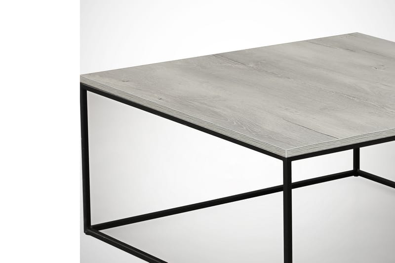 Falan Sofabord 75 cm - Grå/Svart - Møbler - Bord - Sofabord