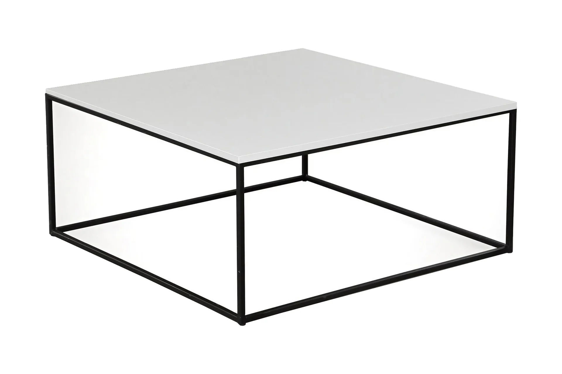 Falan Sofabord 75 cm - Hvit