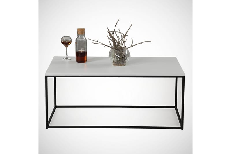 Falan Sofabord 95 cm - Ekstra Hvit - Møbler - Bord - Sofabord
