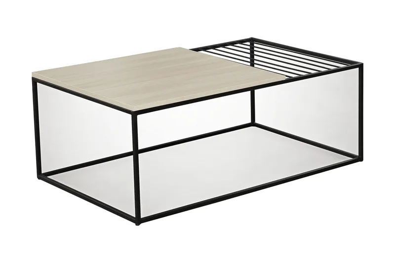 Falan Sofabord 95 cm Ribber - Beige - Møbler - Bord - Sofabord