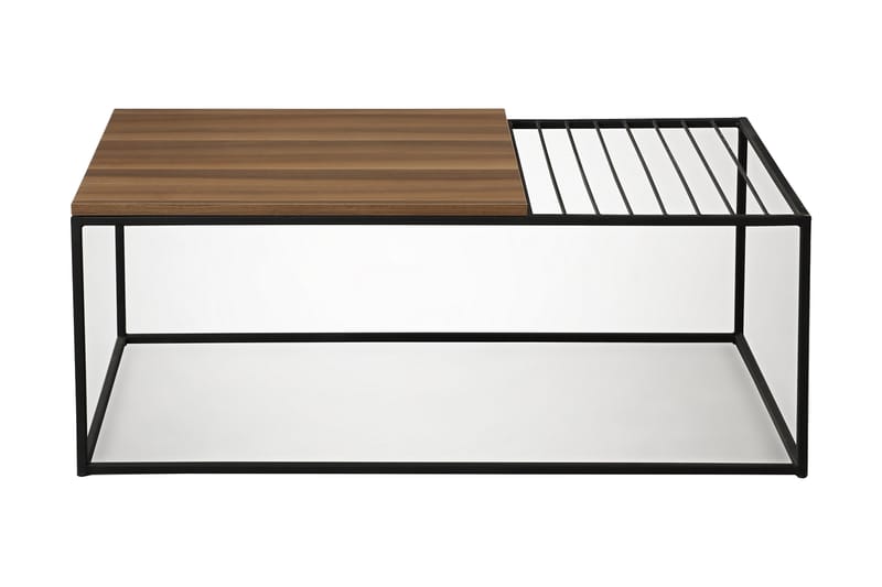 Falan Sofabord 95 cm Ribber - Brun - Møbler - Bord - Sofabord