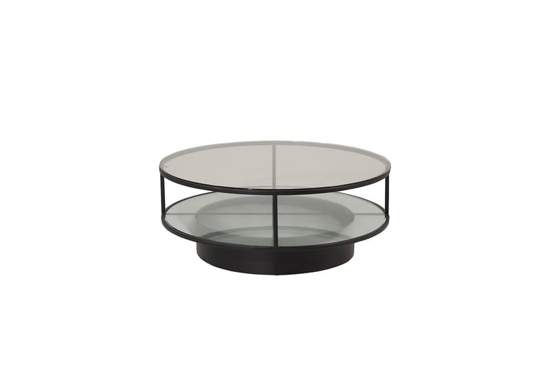 Falsterbo Sofabord Rundt 100 cm - Transparent - Møbler - Bord - Sofabord