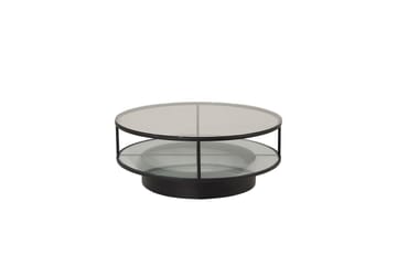 Falsterbo Sofabord Rundt 100 cm - Transparent - Møbler - Bord - Sofabord