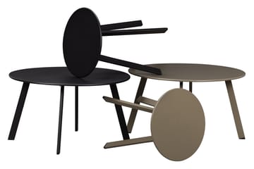 Fer Sofabord Rundt 70 cm - Svart - Møbler - Bord - Sofabord