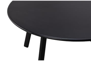Fer Sofabord Rundt 70 cm - Svart - Møbler - Bord - Sofabord