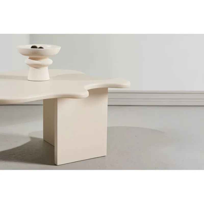 Sofabord Flower - Beige - Møbler - Bord - Sofabord