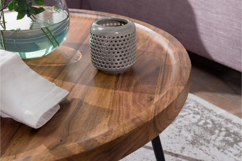 Forcell Sofabord 75 cm - Brun - Møbler - Bord - Sofabord