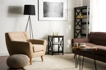 Foster Sofabord 40 cm - Svart - Møbler - Bord - Sofabord
