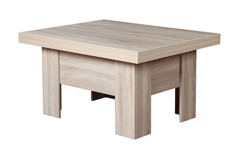 Frodo Sofabord 100 cm - Beige/Grå - Møbler - Bord - Sofabord