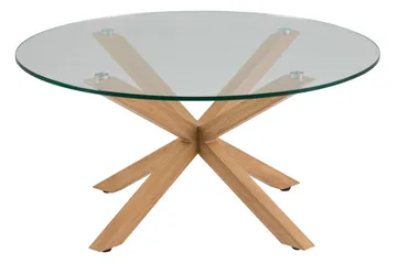 Ganesh Sofabord 82 cm Rund - Eg - Møbler - Bord - Sofabord