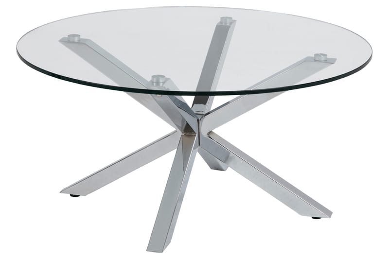 Ganesh Sofabord 82 cm Rund - Grå - Møbler - Bord - Sofabord