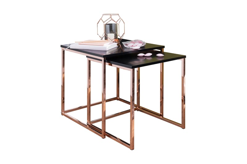 Geancarlo Settbord 2-pk 48 cm - Kobber - Møbler - Bord - Sofabord