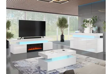 Glenndale Soffbord 55 cm Concept 55 White - Møbler - Bord - Sofabord