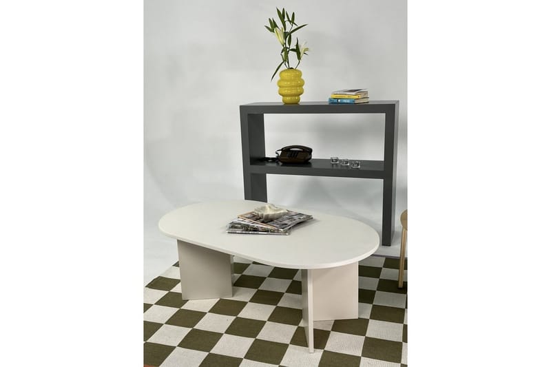 Sofabord Glenure Krem - Krem - Møbler - Bord - Sofabord