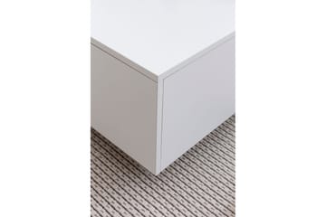 Golnick Sofabord 60 cm med Oppbevaring - Hvit - Møbler - Bord - Sofabord