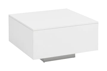 Golnick Sofabord 60 cm med Oppbevaring - Hvit - Møbler - Bord - Sofabord