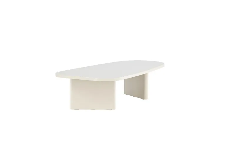 Sofabord Grønvik - Beige, 135 x 65 - Møbler - Bord - Sofabord