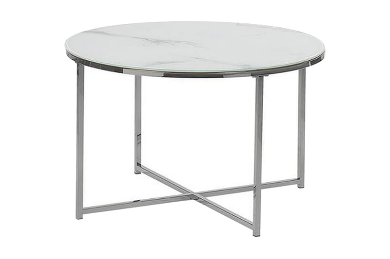 Gruenewald Sofabord Marmoreffekt, Hvit