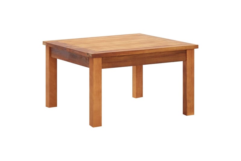 Hagesalongbord 60x60x36 cm heltre akasie - Brun - Møbler - Bord - Sofabord