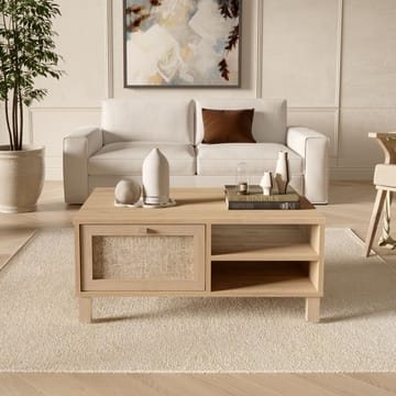 Sofabord Hanah Home Dune (90 x 38,6 x 60 cm) Eik - Eik - Møbler - Bord - Sofabord