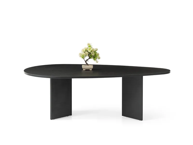 Sofabord Hanah Home Flap (139,5 x 42 x 79,5 cm) Wood Black, undefined