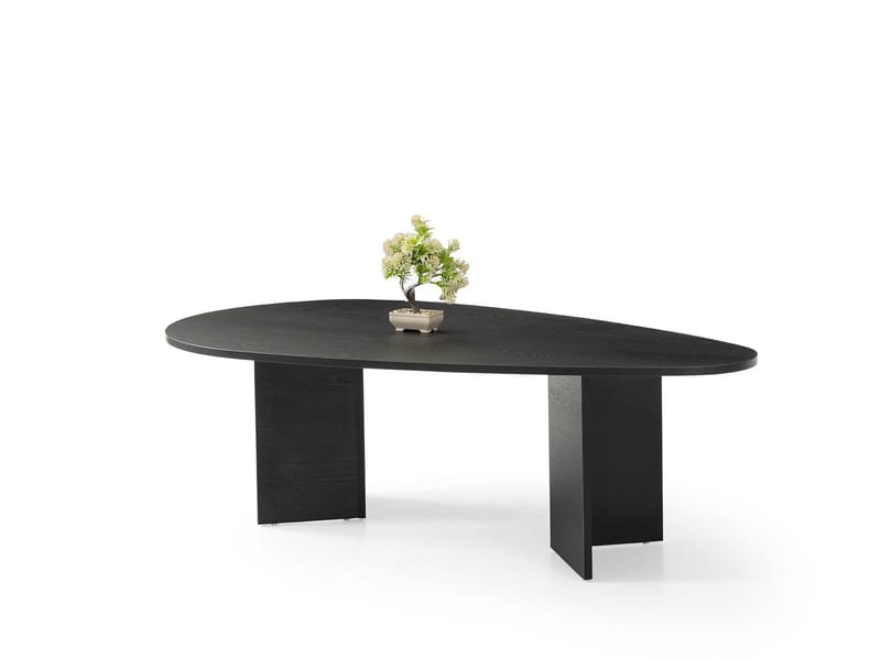 Sofabord Hanah Home Flap (139,5 x 42 x 79,5 cm) Wood Black - Møbler - Bord - Sofabord