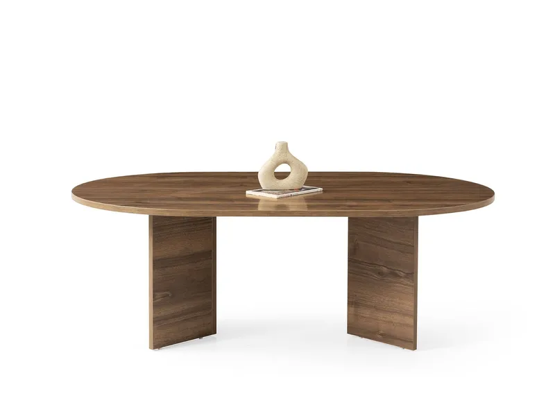 Sofabord Hanah Home Oscar (128 x 42 x 80 cm) Valnøtt, undefined